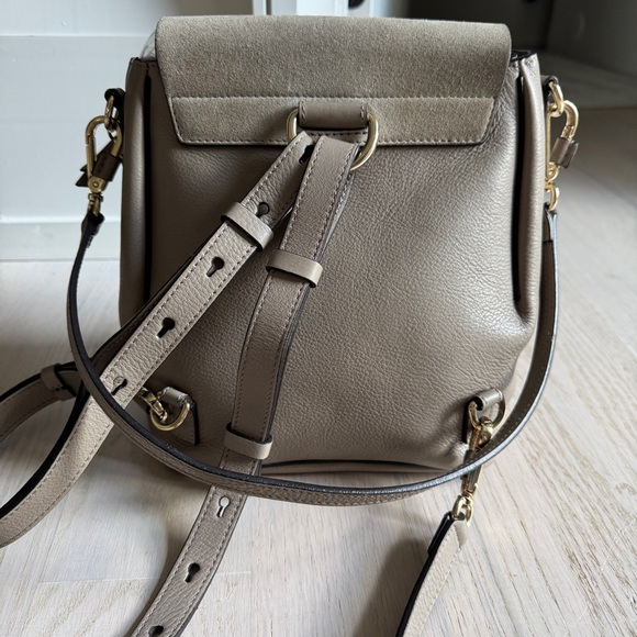 Chloe women faye backpack vintage taupe neutral - Picture 7 of 13